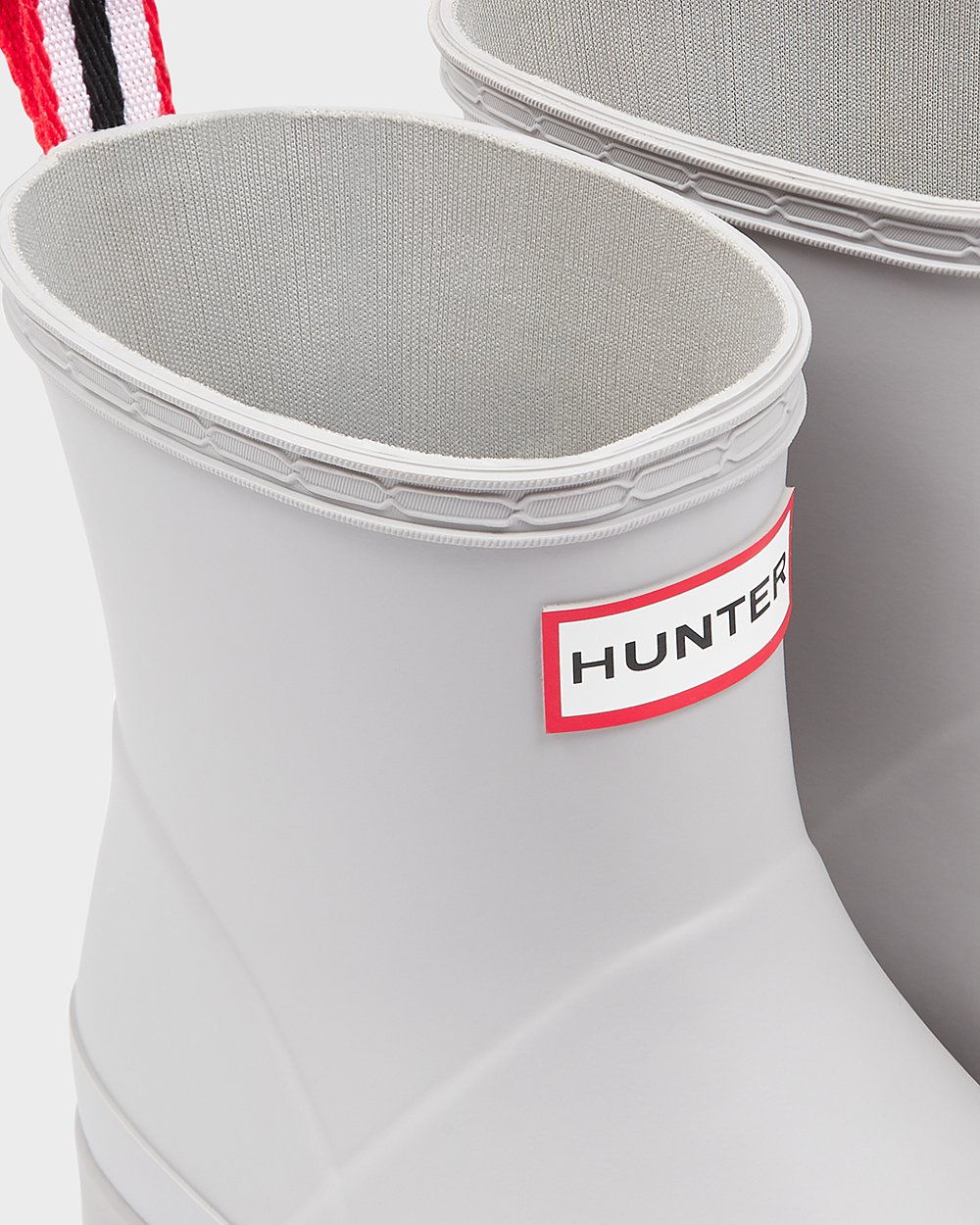 Play Botas Hunter Mujer Original Short Rain - Gris - Argentina 8369RGDTS